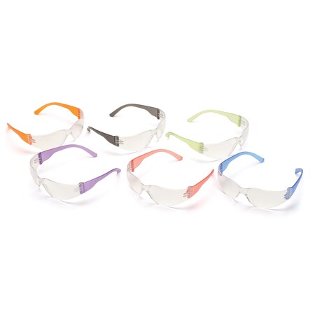 Pyramex Pyramex Mini Intruder Multi-Color Mini Safety Glasses 12 Pk S4110SNMP